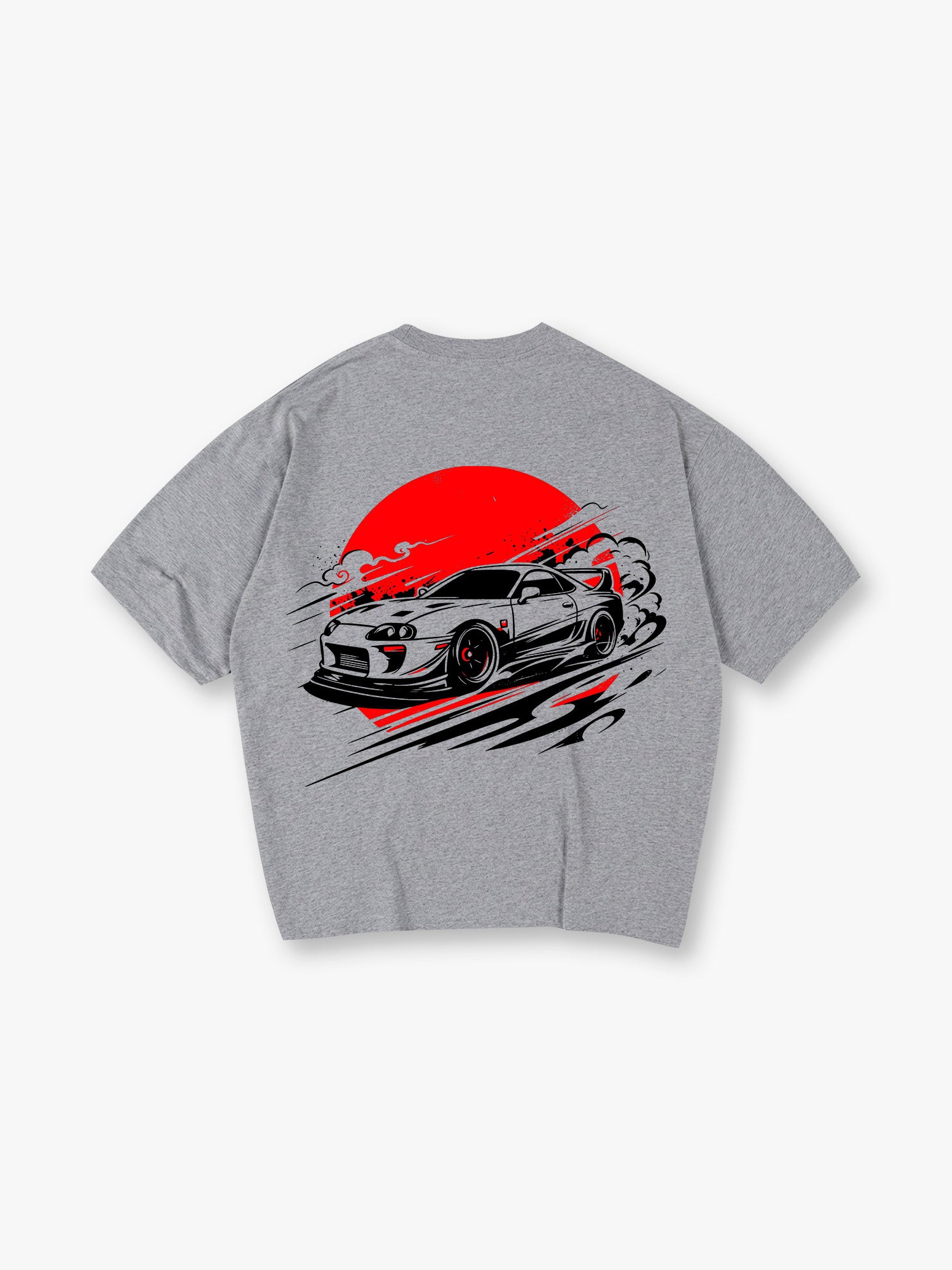 JDM Drift Car Red Sun T-Shirt