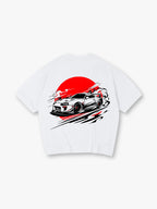 JDM Drift Car Red Sun T-Shirt