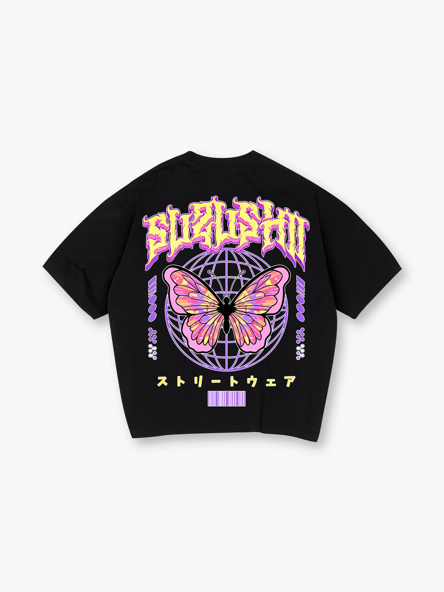 Pastel Butterfly Globe T-Shirt