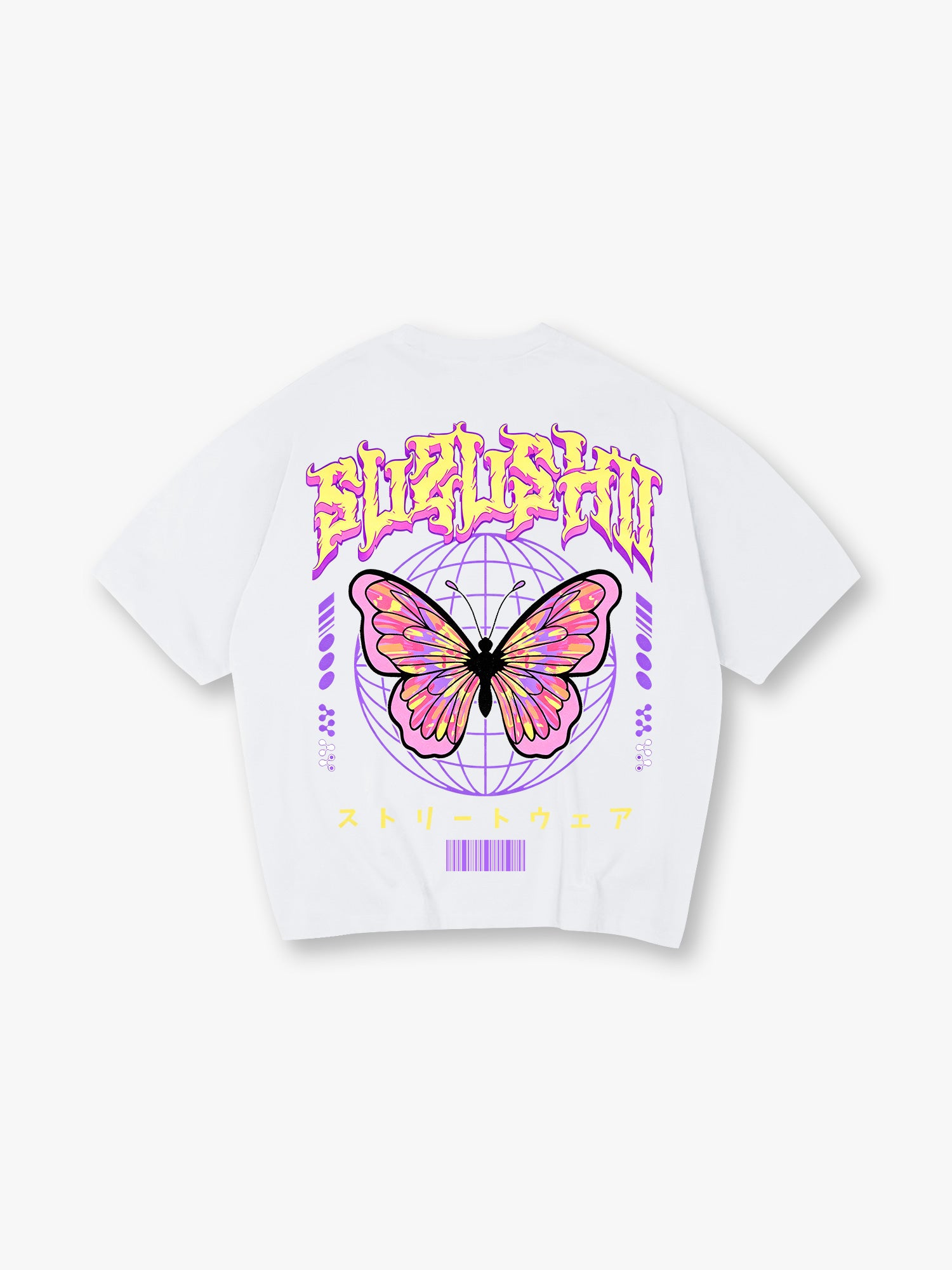 Pastel Butterfly Globe T-Shirt
