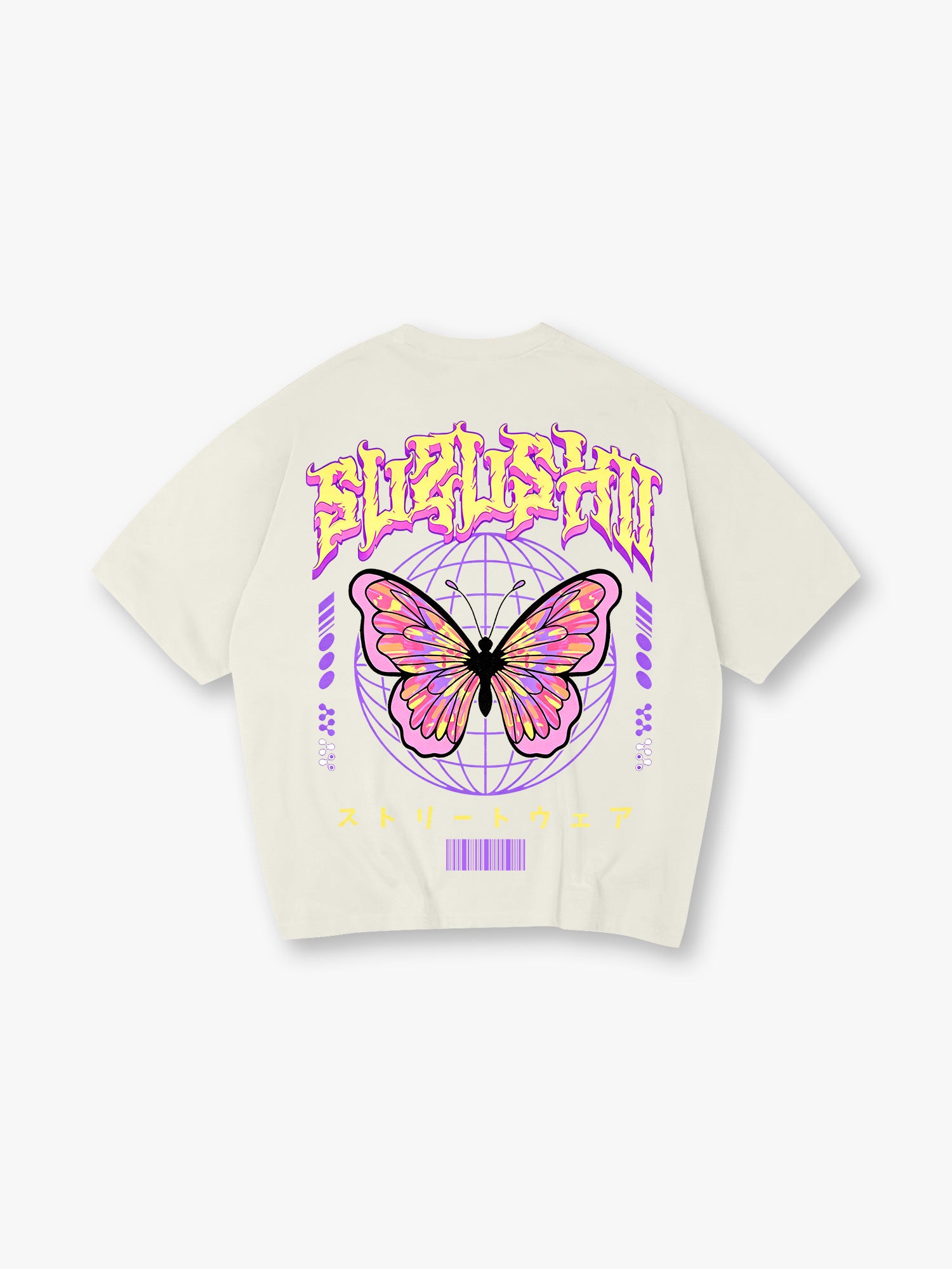 Pastel Butterfly Globe T-Shirt