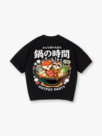 Hotpot Fox Raccoon T‑Shirt