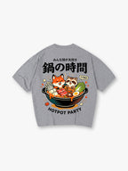 Hotpot Fox Raccoon T‑Shirt