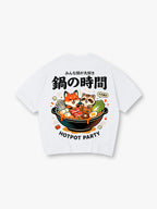 Hotpot Fox Raccoon T‑Shirt
