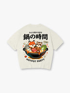 Hotpot Fox Raccoon T‑Shirt
