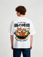 Hotpot Fox Raccoon T‑Shirt