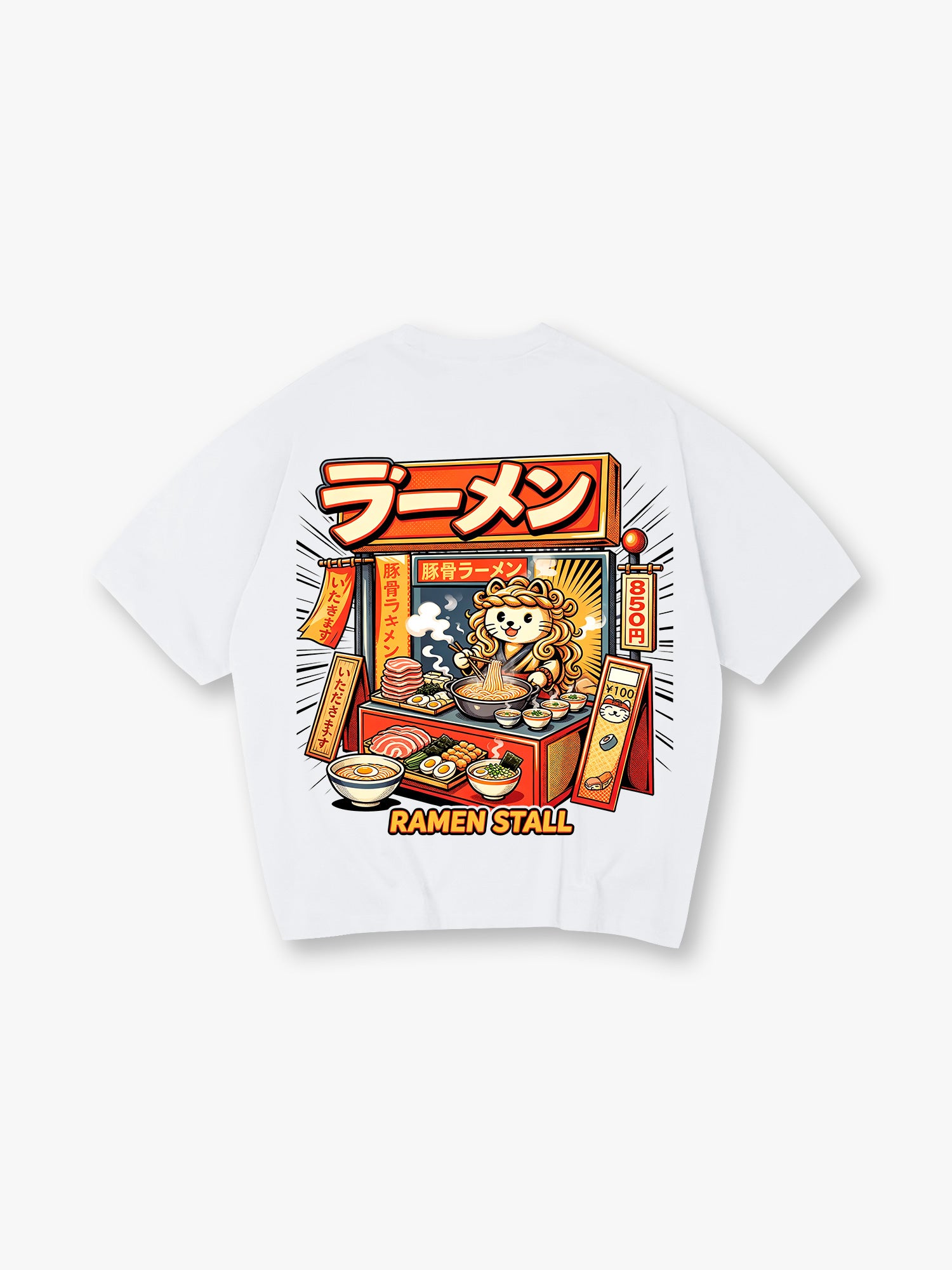 Cat Ramen Stall T‑Shirt