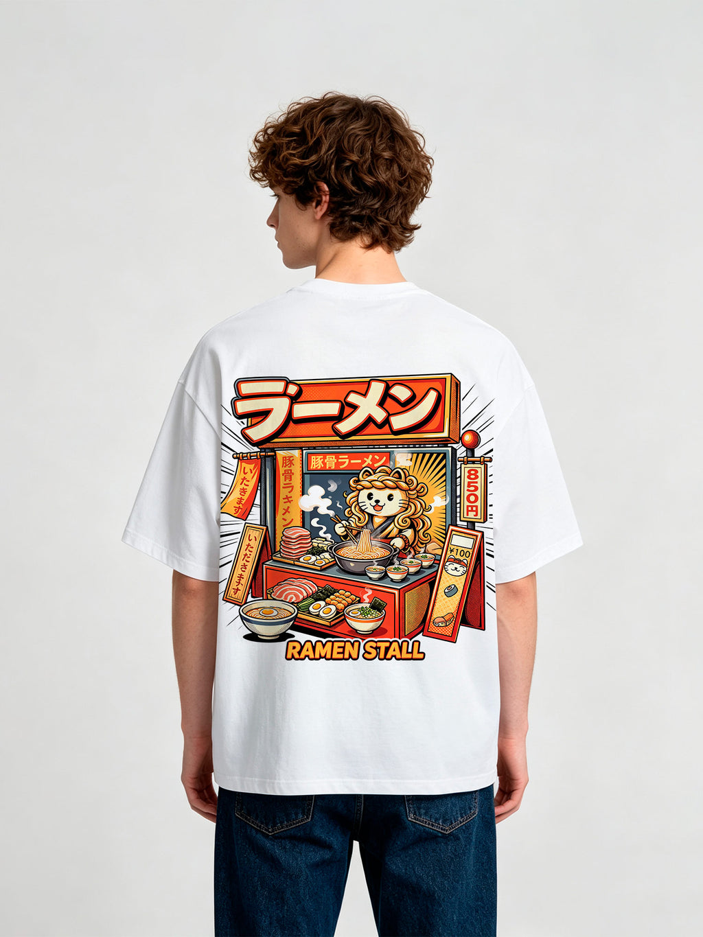Cat Ramen Stall T‑Shirt