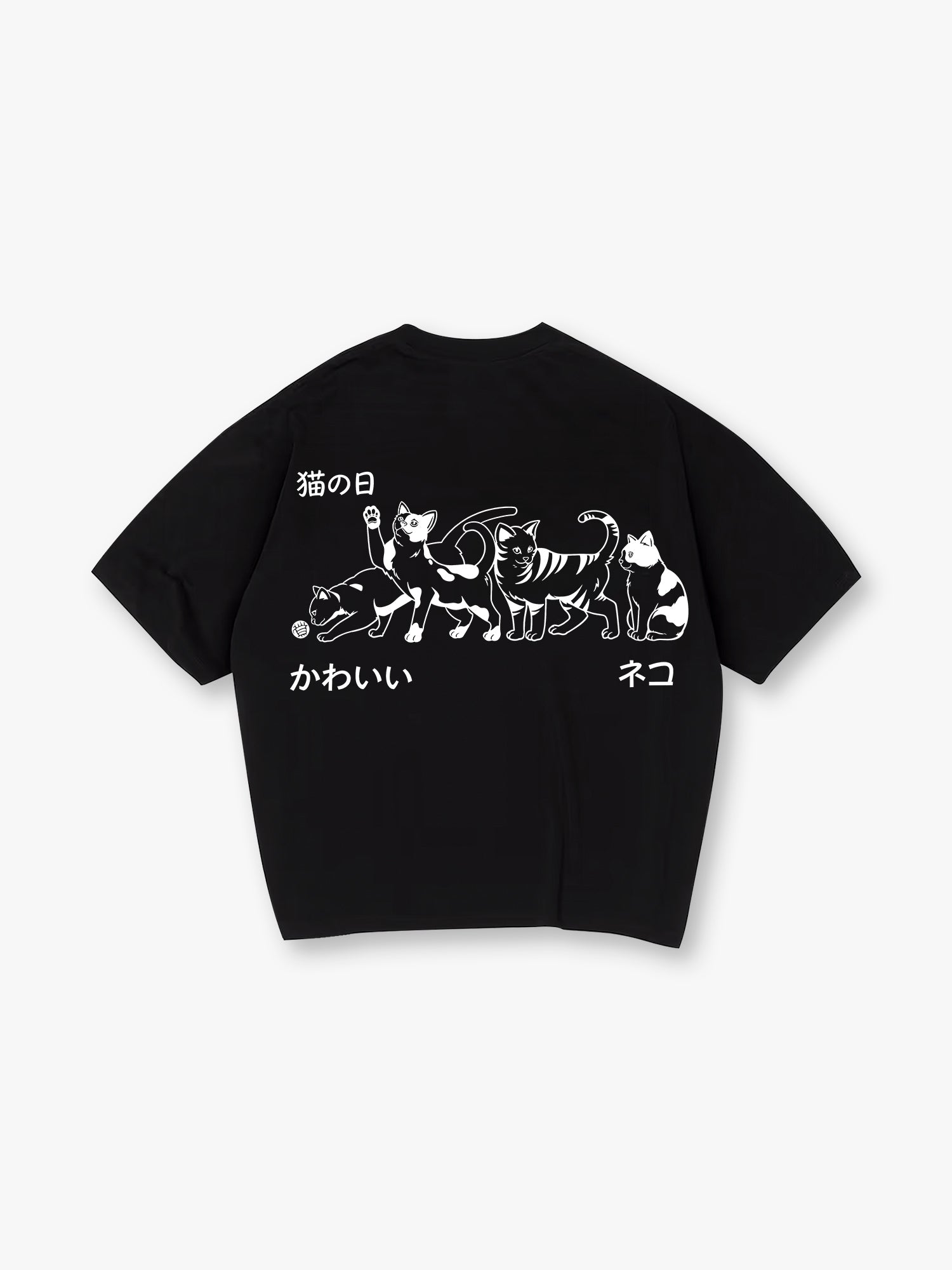 Cat Line T‑Shirt