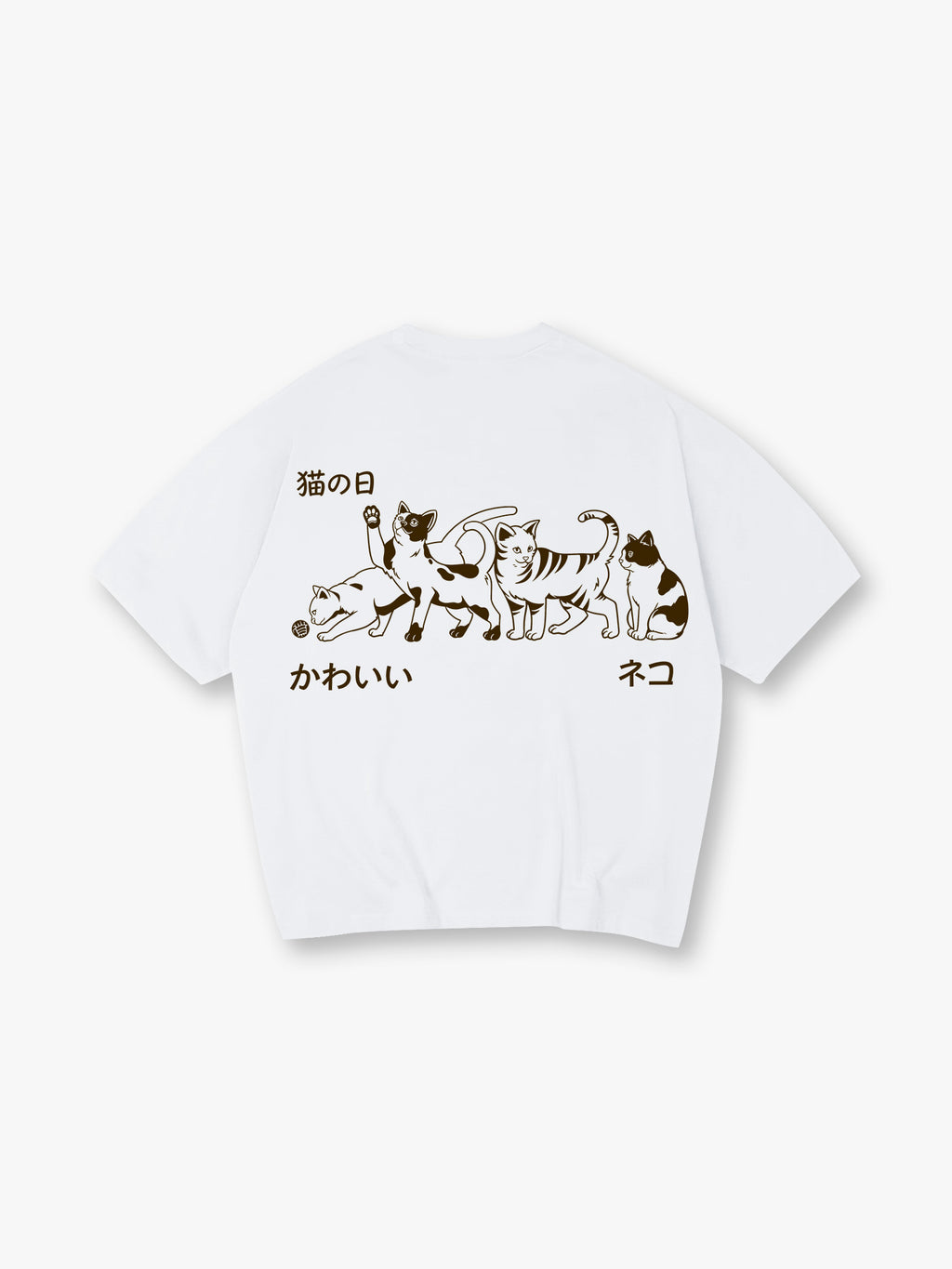Cat Line T‑Shirt