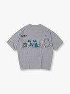 Walking Cats Line T‑Shirt