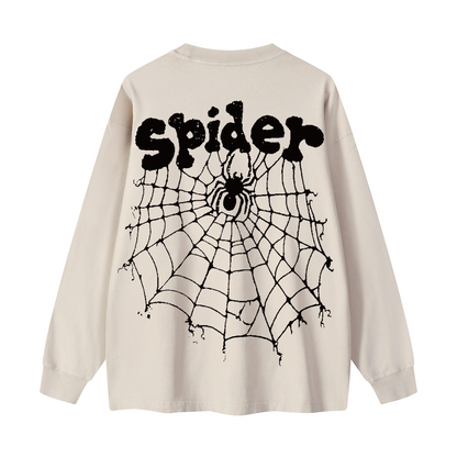 Snowflake Print Crewneck Sweatshirt WYYL-03