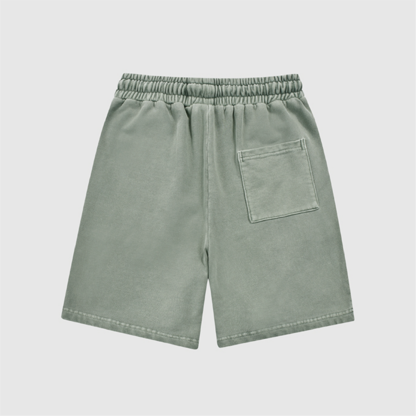 Love Cattle AND Care Goat  Snow-Washed Shorts L-5544