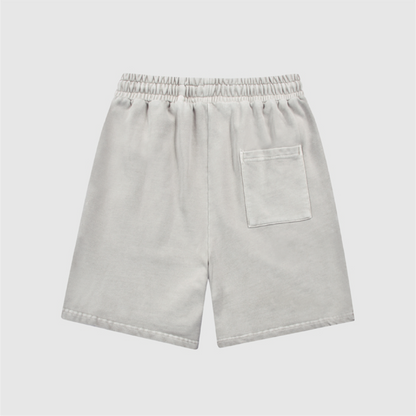 Love Cattle AND Care Goat  Snow-Washed Shorts L-5544